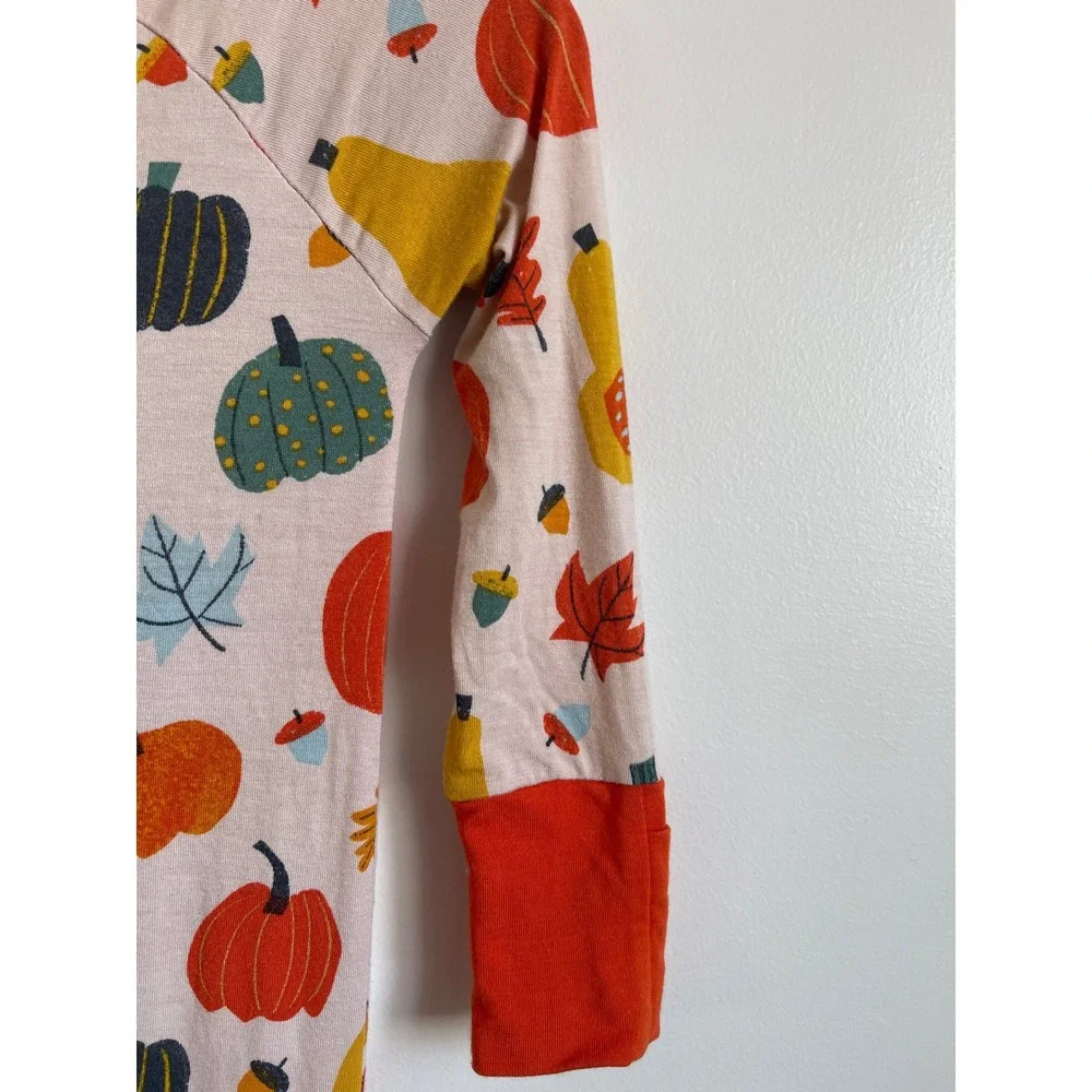 Little Sleepies Pumpkin Bamboo Zippy 6-12 Months